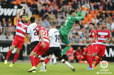 El Granada CF busca conquistar Mestalla por primera vez