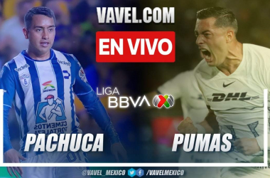 Pachuca vs Pumas EN VIVO  Y EN DIRECTO hoy (0-0)