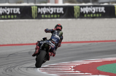 Fabio Quartararo finalizó séptimo el Gran Premio de Cataluña / Fuente: Monster Energy Yamaha