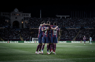 El Estadi Lluís Companys albergó su primer partido de Champions. Foto: FCBarcelona