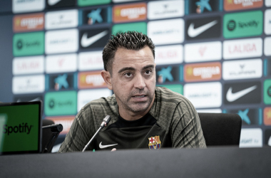 Xavi Hernández: "El Athletic es un equipo muy fuerte físicamente y técnicamente bien dotado"