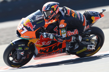 Pedro Acosta, en el Gran Premio de Indonesia.<div>Foto: Red Bull KTM Ajo</div>