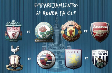 Sorteada la sexta ronda de la FA Cup