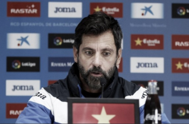 Quique Sánchez Flores: “Soy entrenador del Espanyol y lo seré”