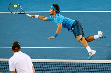 Fognini, Querrey y el mejor punto del Open de Australia 2014