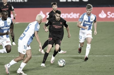 El Sevilla se rehace ante un prácticamente descendido Leganés&nbsp;