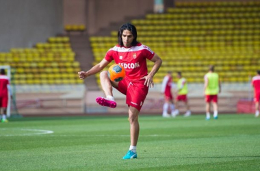 Falcao volvió a entrenar con el Mónaco a 27 días de Brasil 2014