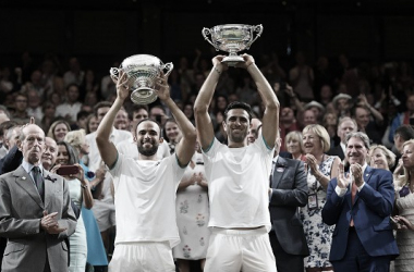 Cabal y Farah hacen historia conquistando Wimbledon y el número uno del mundo