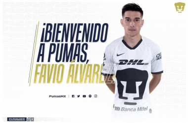 Favio Álvarez llega a Pumas