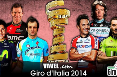 Los favoritos al Giro de Italia 2014