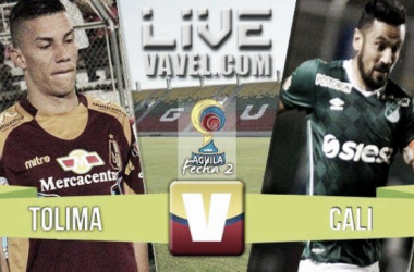 Resultado Deportes Tolima 1-0 Deportivo Cali en Liga Águila 2016