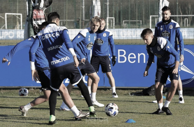 Sesión de recuperación para los titulares ante el Salamanca