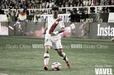 Fran Beltrán, mejor jugador del Rayo ante el Tenerife