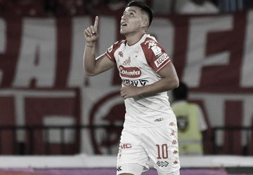 John Velásquez, importante en la victoria de Santa Fe ante América