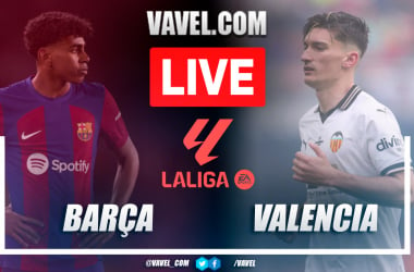 Barcelona vs Valencia LIVE Score, Lewandowski equalizes (2-2)