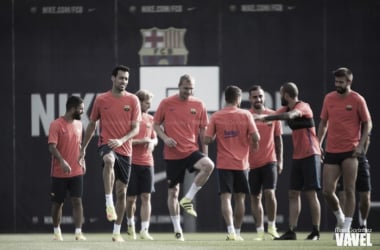 Con todos los disponibles en el entrenamiento de recuperación