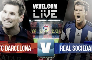 Resultado Barcelona - Real Sociedad en la Liga BBVA 2015 (2-0)