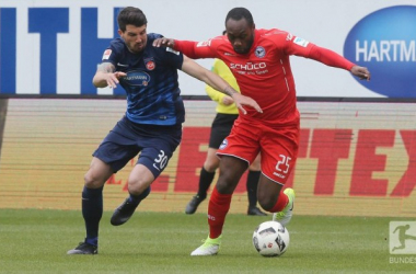 1. FC Heidenheim 2-2 Arminia Bielefeld: Four-goal flurry sees spoils shared in Heidenheim