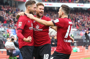 1. FC Nürnberg 2-0 Hannover 96: Clinical first half from Der Club sees off Die Roten