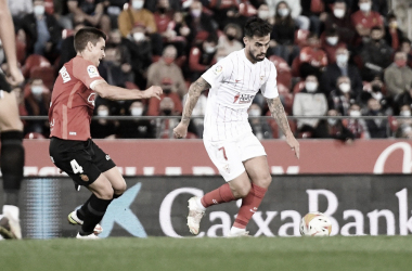 El Sevilla se queda relamiendo la victoria ante el Mallorca