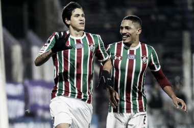 Na véspera da convocação de Tite, Pedro marca e Fluminense se classifica na Sul-Americana