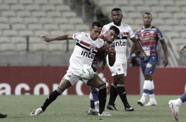 Fortaleza segura empate com São Paulo na Copa do Brasil mesmo com dois a menos