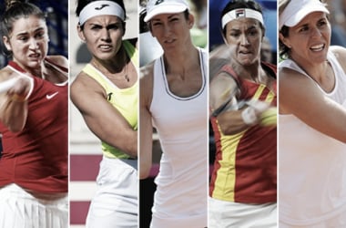 La selección española anuncia su alineación para la primera ronda de la Fed Cup