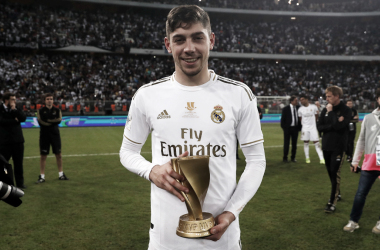 Fede Valverde, MVP de la final de la Supercopa de España