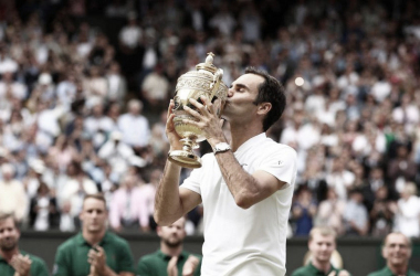 Roger Federer. Foto Wimbledon