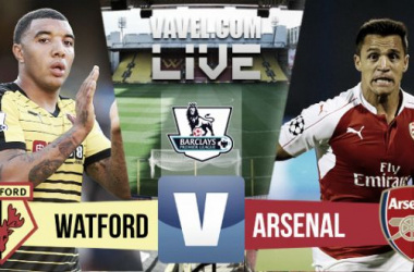 Resultado Watford - Arsenal en la Premier League 2015 (0-3)