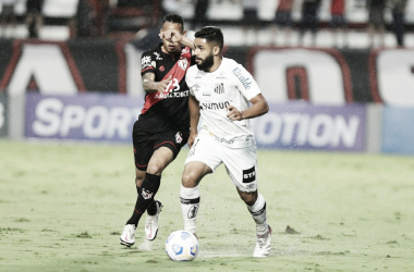 Melhores momentos Atlético-GO x Santos pelo Campeonato Brasileiro (0-0)