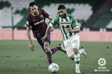 Fekir, MVP del Real Betis - Barça