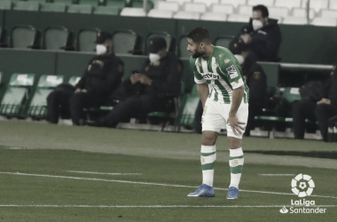 El Betis pierde a Fekir dos semanas como mínimo