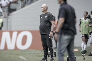 Felipão mostra irritação após derrota do Atlético-MG e elogia rival: "Foi melhor"