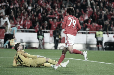Com show de João Felix, Benfica goleia Frankfurt e sai na frente pelas quartas da Liga Europa