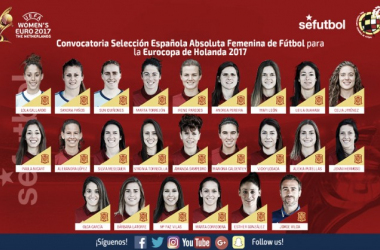 Ocho futbolistas del Atlético Femenino convocadas para la Eurocopa