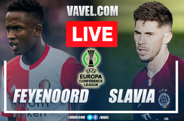 Highlights and goals: Slavia Praha 1-3 Feyenoord in Conference League  2021-22