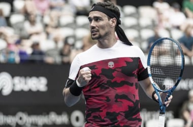 Atp Sydney, Fognini rimonta Mannarino ed è in semifinale. Lorenzi k.o. con Medvedev
