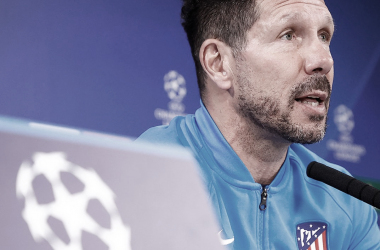 Simeone: "Las palabras no valen nada, yo confío plenamente en mi equipo"