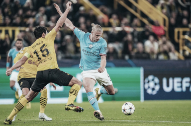 Manchester City perde pênalti e não sai do zero contra Borussia Dortmund