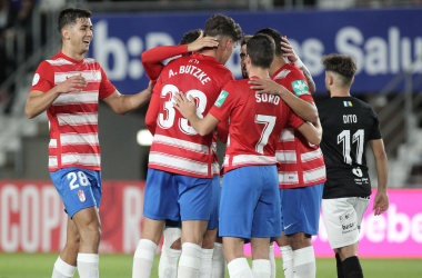 Abultada victoria del Granada CF en el duelo copero contra el CD Laguna