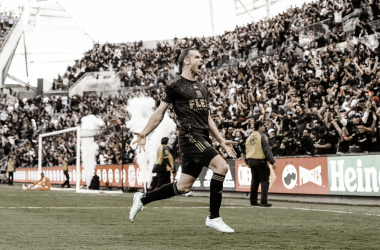 Gareth Bale&nbsp; festejando&nbsp; la MLS Cup |&nbsp; Fotografía: LAFC