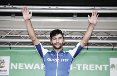 Fernando Gaviria ganó la cuarta etapa del Tour de Gran Bretaña