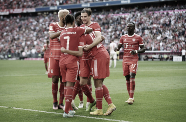 El Bayern ganó con un festival de goles
