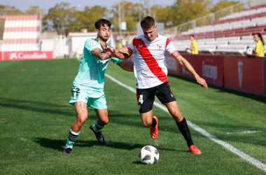 Lance del Sevilla Atlético - Recreativo Granada, duelo anterior al de esta jornada. Foto: Sevilla FC.