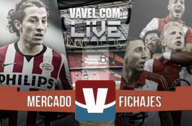 Mercado invernal de fichajes Eredivisie temporada 2015/2016