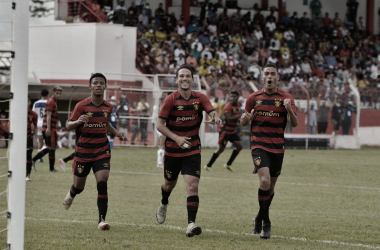 Com quatro gols de cabeça, Sport goleia Confiança na estreia da Copinha
