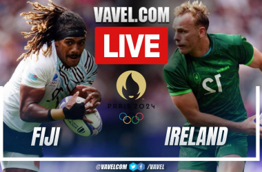 Highlights and points of Fiji 19-17 Ireland in Rugby Sevens of Olympic Games 2024