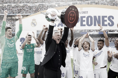 Real Madrid C.F en la victoria de la 35ª Liga l Fuente: Real Madrid