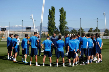 Casemiro y Benzema no entrenan en la última sesión antes del City